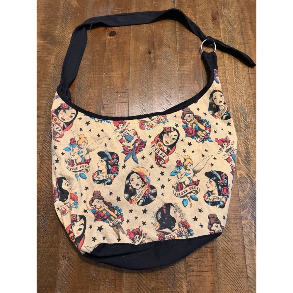 Disney Princess Loungefly Tattoo Bag Unique Hard-To-Find Large Purse Tote